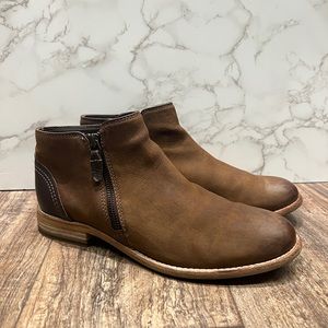 COPY - Clarks Bootie Rich Brown